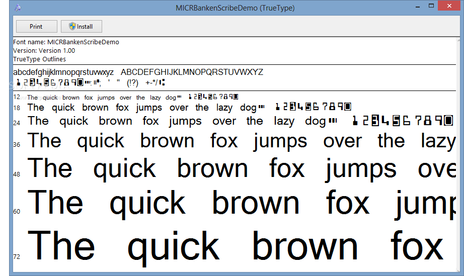 Download micr font for windows free software